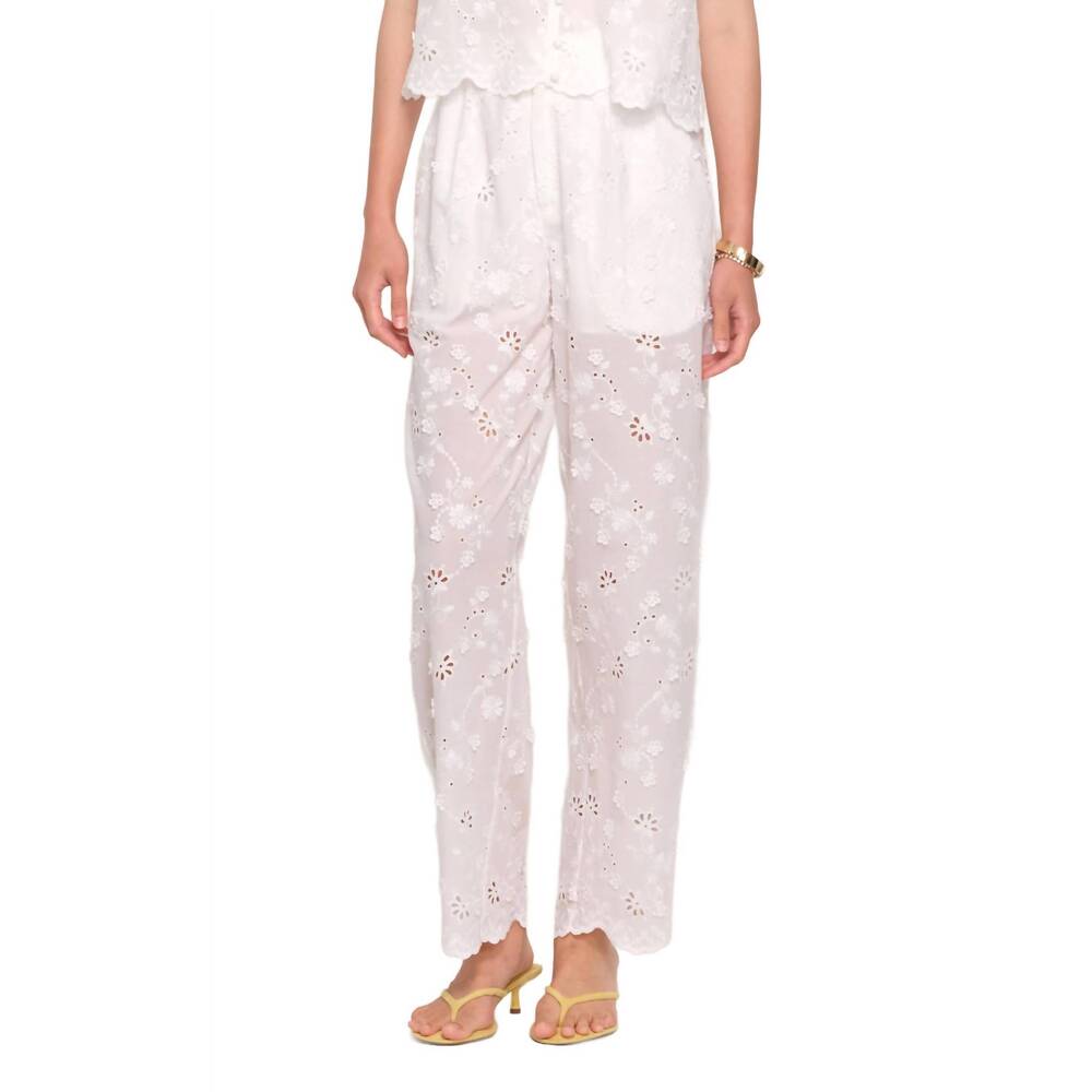 NEW HEARTLOOM lili pant in eggshell